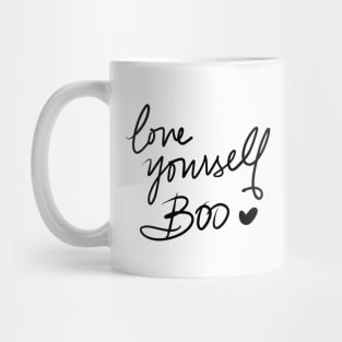 Love Yourself Boo Mug